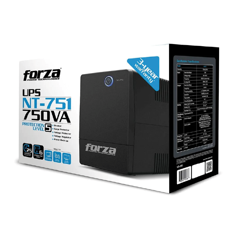 UPS FORZA 750VA NT-751